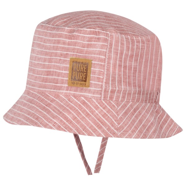 Image of Pure Pure - Kid"s Mini-Fischerhut - Hut Gr 45 cm;47 cm;49 cm;51 cm;53 cm grau;rosa'