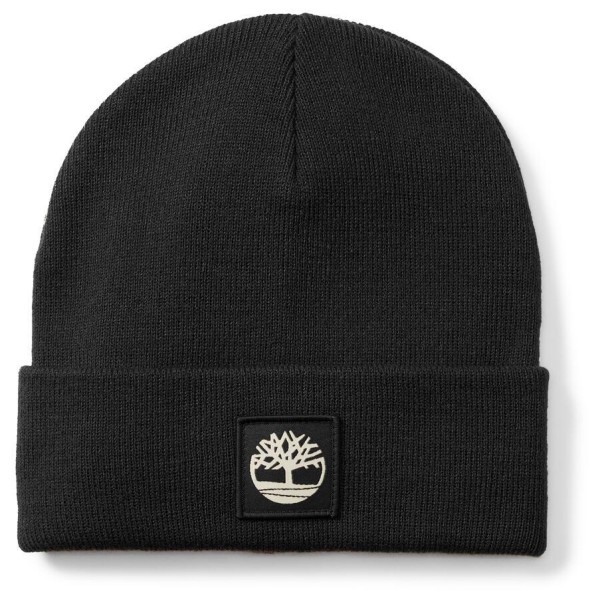 Image of Timberland - Cuffed Beanie with Tonal Patch - Mütze Gr One Size schwarz