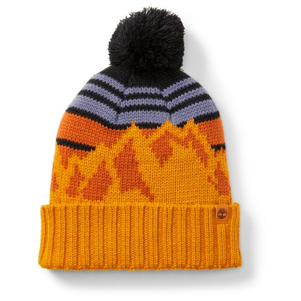 Image of Timberland - Mountain Jacquard Hat - Mütze Gr S orange