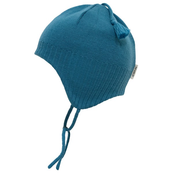 Image of Devold - Kid"s Hildre Merino Beanie - Mütze Gr 52 cm blau;weiß/beige'