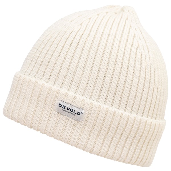 Image of Devold - Skolma Merino Beanie - Mütze Gr 58 cm weiß/beige