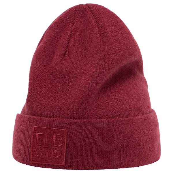 ELBSAND Bea Beanie Mütze (Gr One Size |rot)