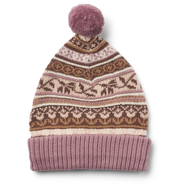 WHEAT – Kid’s Strickmütze Nolo – Muts maat , Bruin