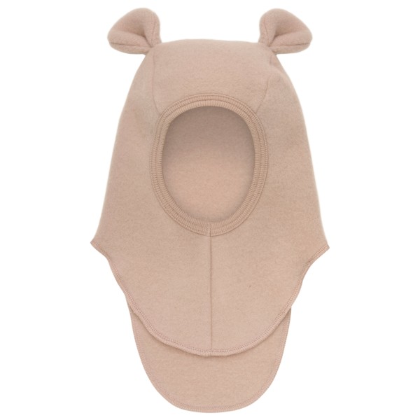 Image of Huttelihut - Kid"s Balaclava Bear Ears Wool Fleece - Mütze Gr 48 cm - 0-12 Months beige'