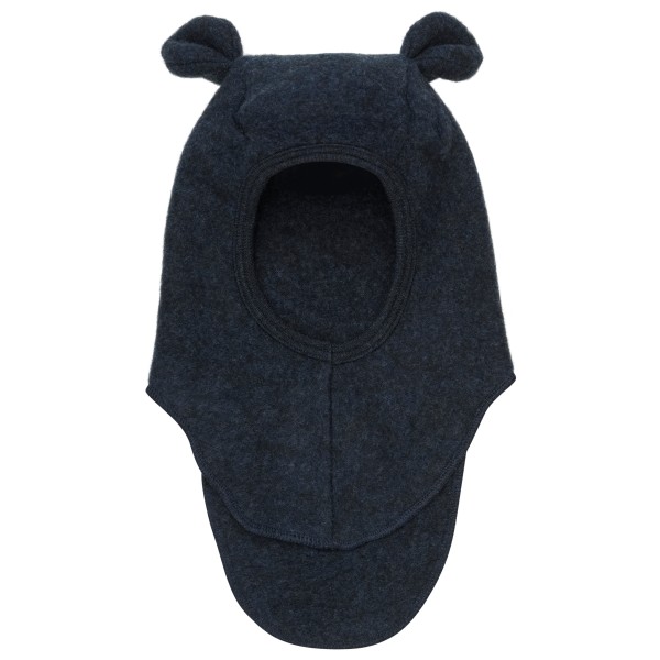 Image of Huttelihut - Kid"s Balaclava Bear Ears Wool Fleece - Mütze Gr 48 cm - 0-12 Months blau'