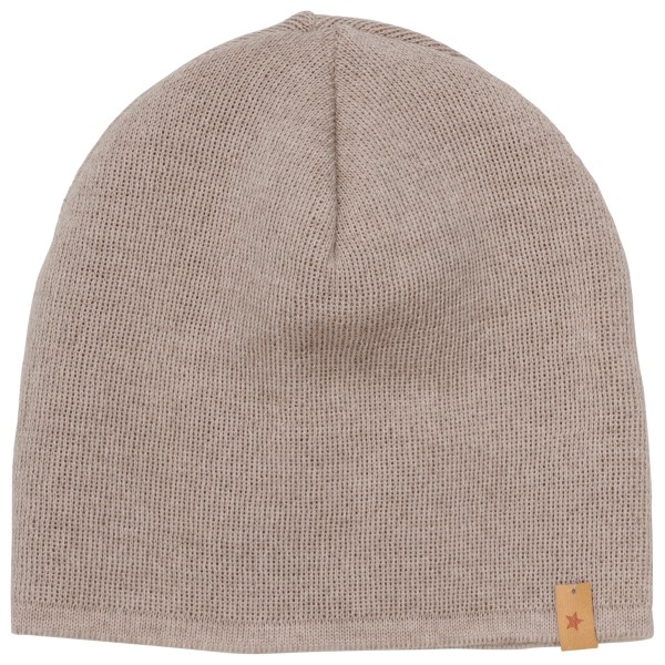 Image of Huttelihut - Kid"s Beanie Solid Wool Knit - Mütze Gr 54 cm - 6-8 Years braun'
