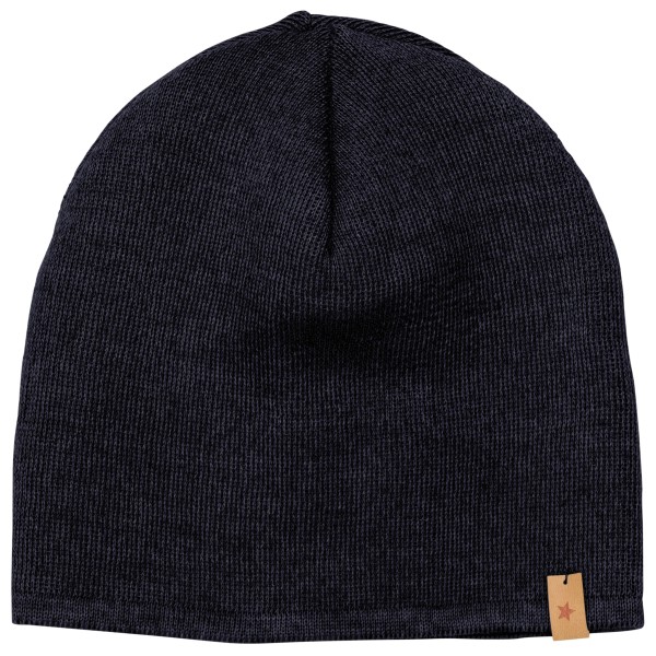Image of Huttelihut - Kid"s Beanie Solid Wool Knit - Mütze Gr 53 cm - 4-6 Years schwarz'