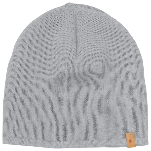 Image of Huttelihut - Kid"s Beanie Solid Wool Knit - Mütze Gr 54 cm - 6-8 Years grau'