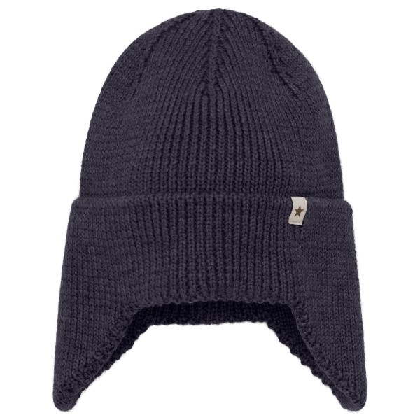 Image of Huttelihut - Kid"s Hat Wool Knit Windstop - Mütze Gr 50 cm - 12-24 Months blau'
