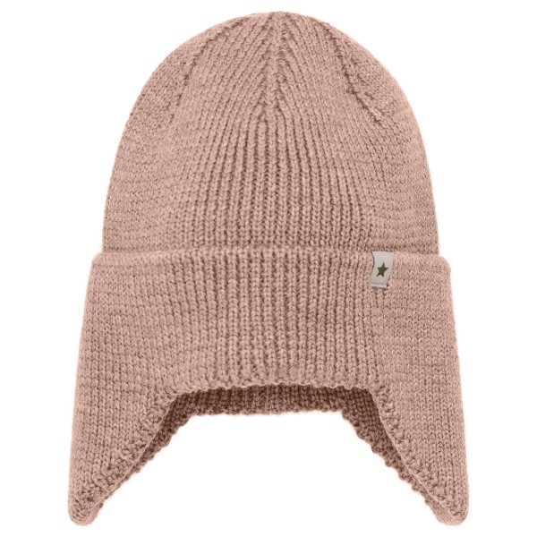 Image of Huttelihut - Kid"s Hat Wool Knit Windstop - Mütze Gr 53 cm - 4-6 Years braun'