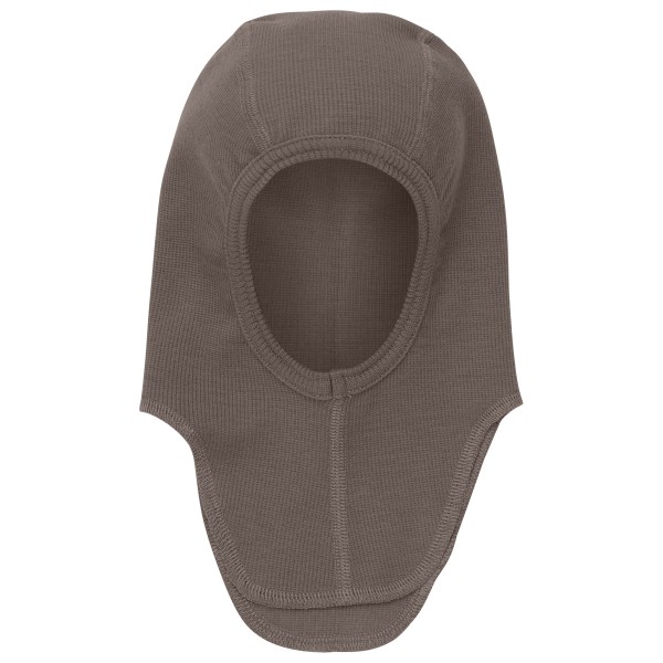 Image of Huttelihut - Little Kid"s Balaclava Wool Rib - Mütze Gr 50/56 grau'