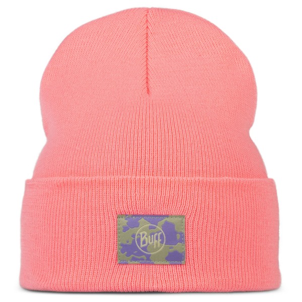 Buff - Kid's Knitted Beanie Bery - Mütze Gr One Size rot