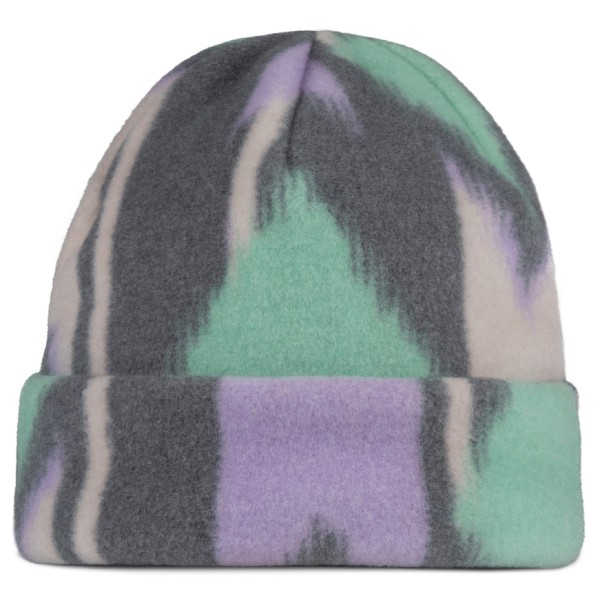 Buff Polar Prints Beanie Muts Grijs