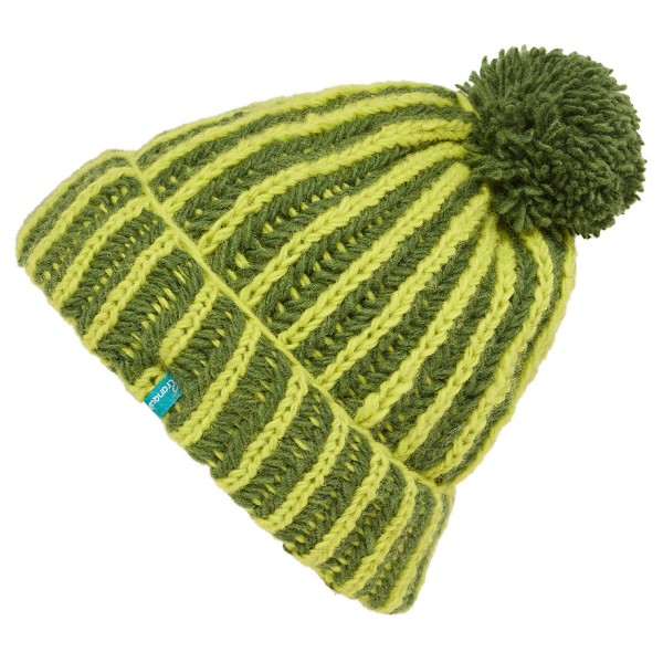 Image of Tranquillo - Women"s Gemusterte Wollmütze - Mütze Gr One Size oliv'