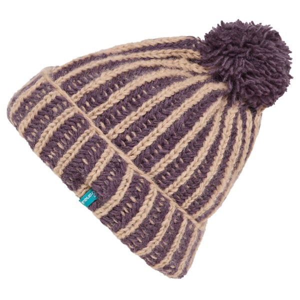 Image of Tranquillo - Women"s Gemusterte Wollmütze - Mütze Gr One Size braun'