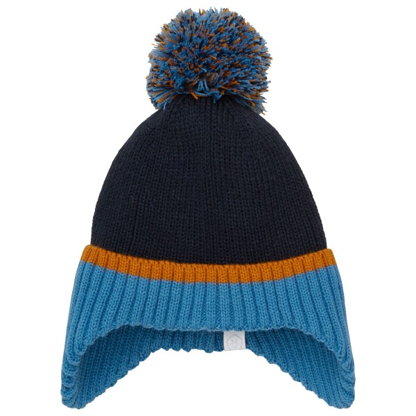 Image of Color Kids - Baby"s Hat with Windstop - Mütze Gr 48 cm blau'