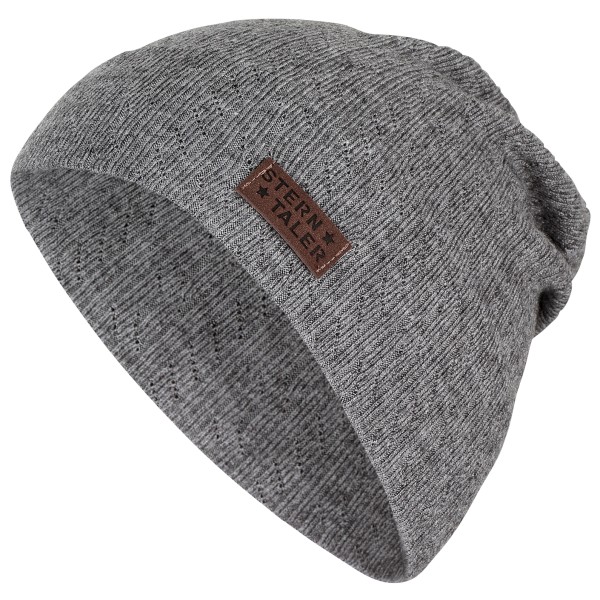 Image of Sterntaler - Kid"s Beanie Struktur - Mütze Gr 47 cm grau'