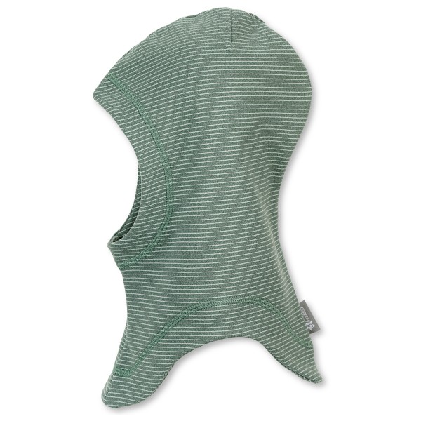 Image of Sterntaler - Kid"s Schalmütze Streifen - Sturmhaube Gr 47 cm grün'