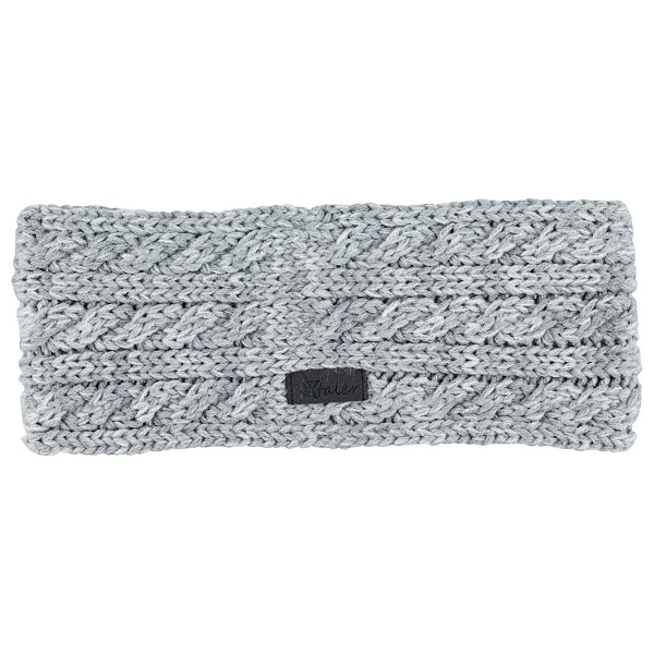 Image of Sterntaler - Kid"s Stirnband Zopfmuster - Stirnband Gr 49 cm;53 cm;57 cm grau'