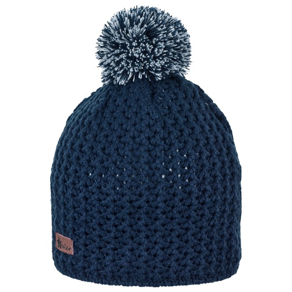 Image of Sterntaler - Kid"s Strickmütze Bommel - Mütze Gr 51 cm blau'