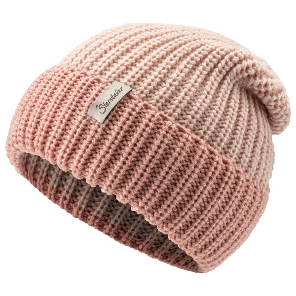 Image of Sterntaler - Kid"s Strickmütze m. Umschlag Lite - Mütze Gr 45 cm braun/rosa'
