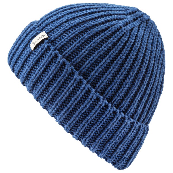 Image of Sterntaler - Kid"s Strickmütze mit Umschlag - Mütze Gr 57 cm blau'