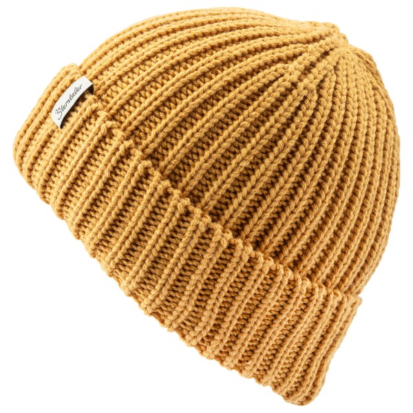 Image of Sterntaler - Kid"s Strickmütze mit Umschlag - Mütze Gr 57 cm beige/braun'