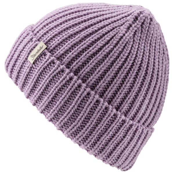 Image of Sterntaler - Kid"s Strickmütze mit Umschlag - Mütze Gr 49 cm;51 cm;53 cm;55 cm;57 cm beige;beige/braun;blau;lila/rosa;rot'