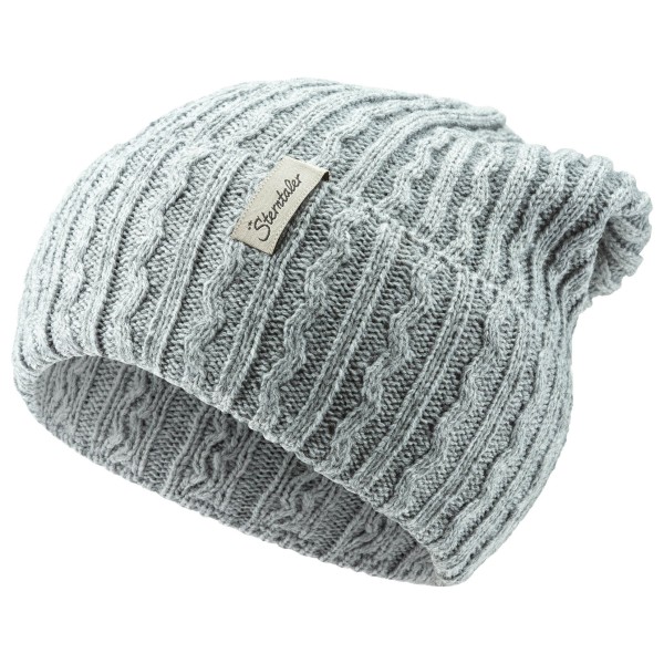 Image of Sterntaler - Kid"s Strickmütze Wellen - Mütze Gr 45 cm grau'