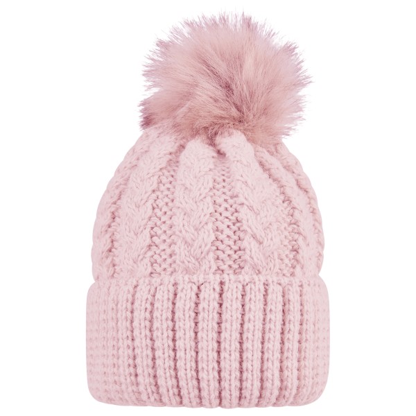 Sterntaler Kid’s Strickmütze Zopfmuster Muts cm Roze