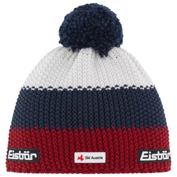 Image of Eisbär - Star Pompon Ska - Mütze Gr One Size blau