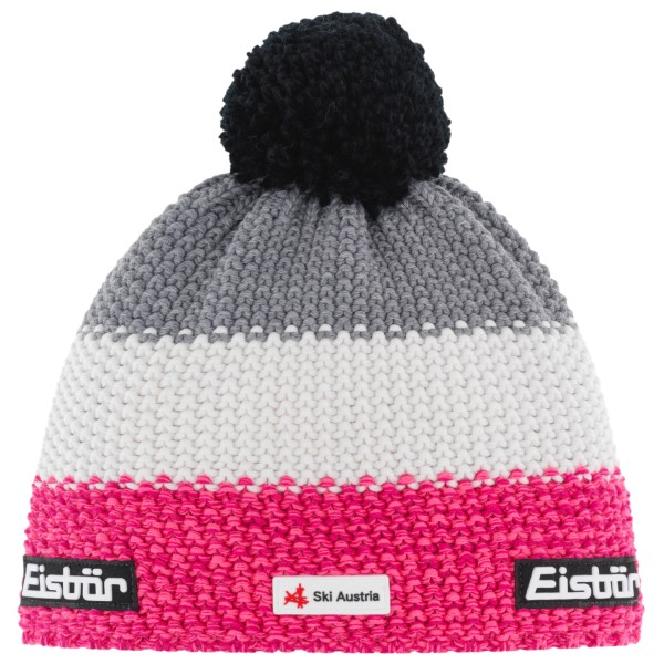Image of Eisbär - Star Pompon Ska - Mütze Gr One Size grau