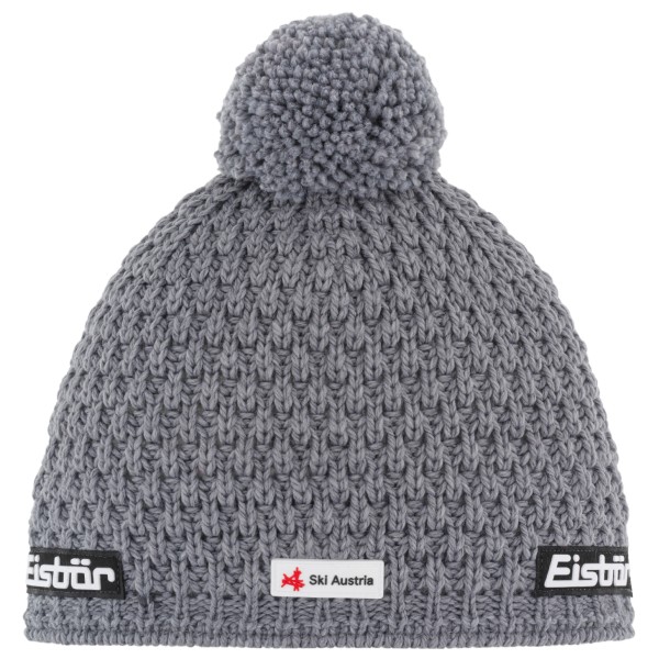 Image of Eisbär - Trail Pompon Ska - Mütze Gr One Size grau