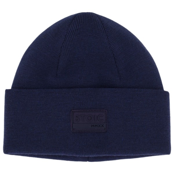 Stoic MerinoKnit MMXX.Kniva Beanie Muts Blauw