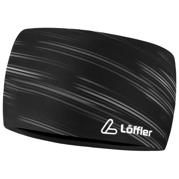 Image of Löffler - Snowfall Design Headband - Stirnband Gr One Size schwarz