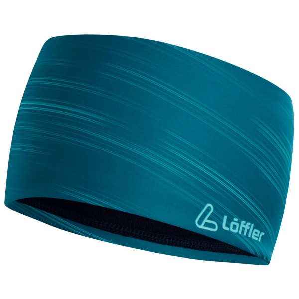 Image of Löffler - Snowfall Design Headband - Stirnband Gr One Size blau