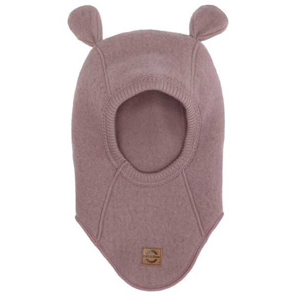 Mikk-Line Kid’s Wool Fullface with Ears Muts 37-40 cm Bruin