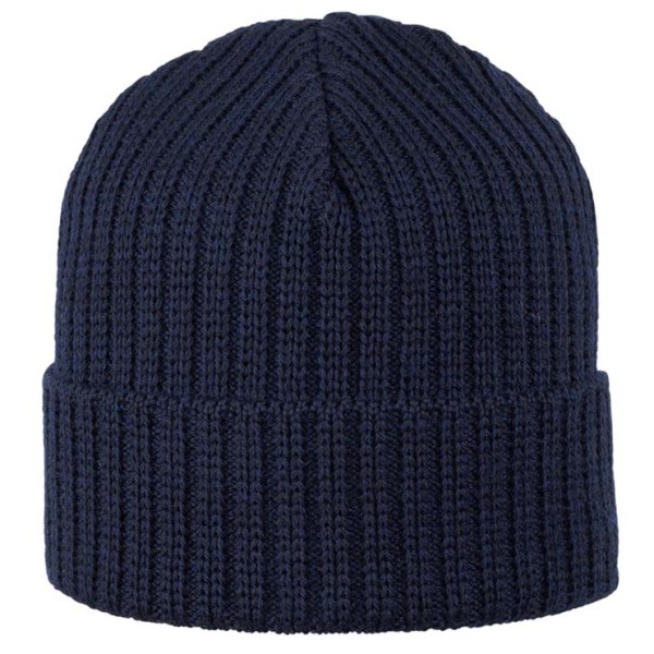 Image of Pure Pure - Ripp-Mütze Merino Gr One Size blau