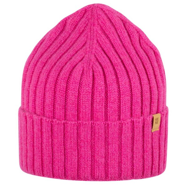 Image of Pure Pure - Women"s Ripp-Mütze Kaschmir Gr One Size grau;rosa;schwarz'