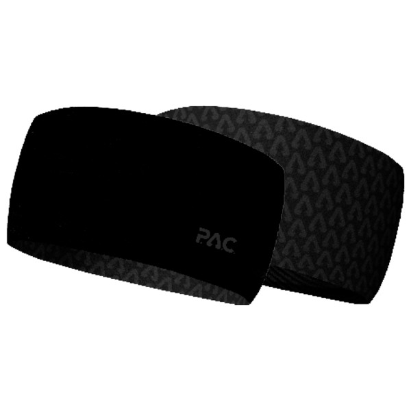 P.A.C. Seamless Warm Headband Hoofdband Zwart