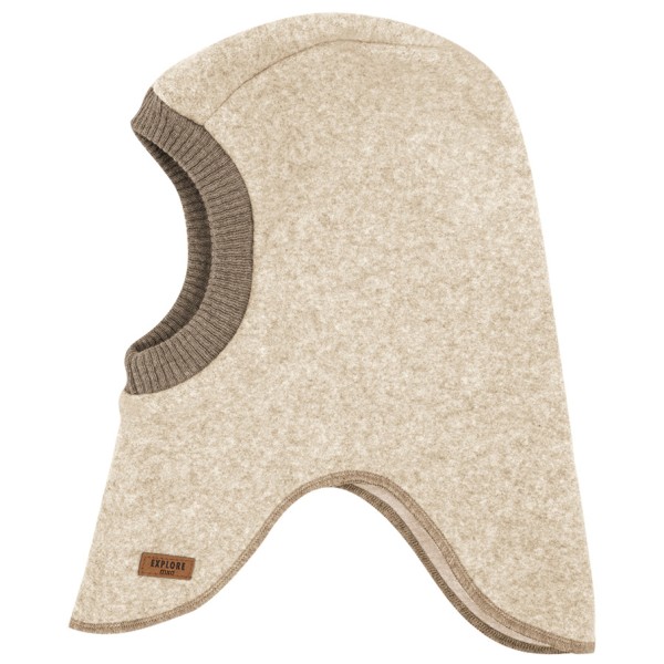 Image of maximo - Kid"s Mini-Schlupfmütze Fleece mit Jerseyfutter - Mütze Gr 49 cm beige'