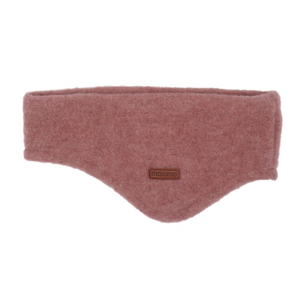 Image of maximo - Kid"s Mini-Stirnband ausgenäht Wollfleece - Stirnband Gr 49 cm braun'