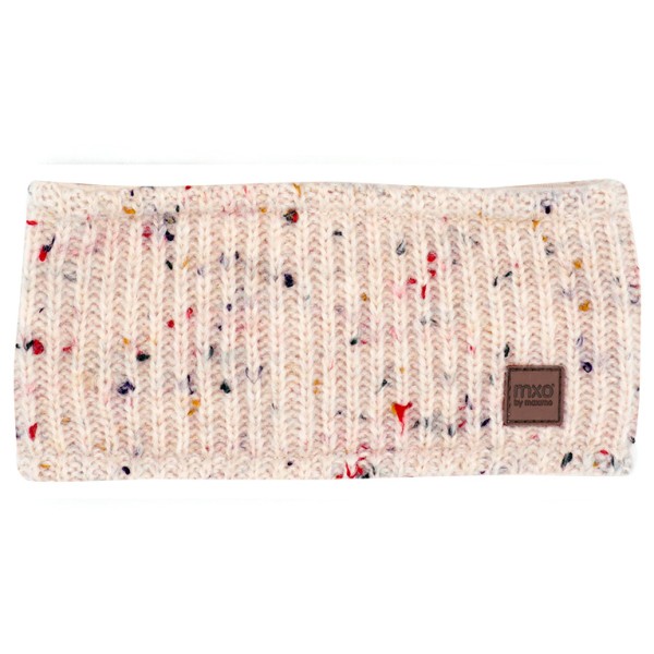 Image of maximo - Kid"s Stirnband gerade mit Effektgarn - Mütze Gr 55 cm rosa/beige'