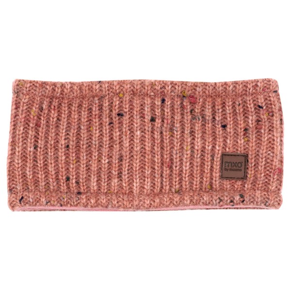 Image of maximo - Kid"s Stirnband gerade mit Effektgarn - Mütze Gr 55 cm rosa'
