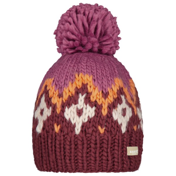 Image of Barts - Women"s Curley Beanie - Mütze Gr One Size rot'