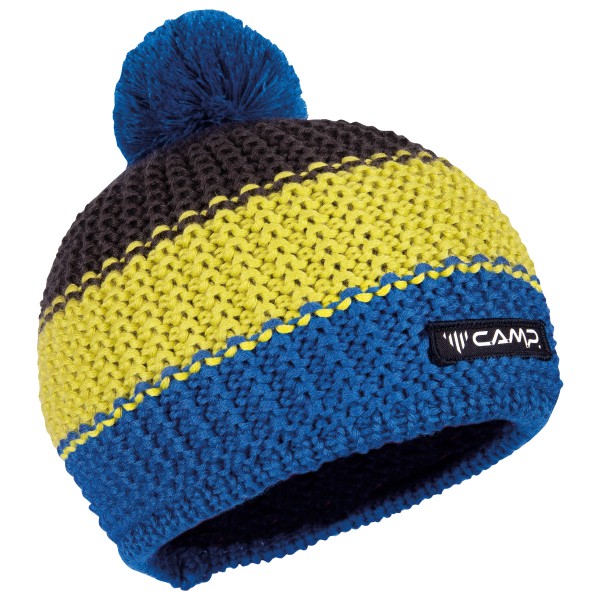 C.A.M.P. Pom Beanie Muts Blauw