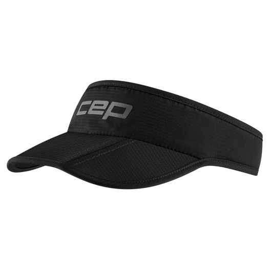 CEP – Run Foldable Visor – Zonneklep maat , Zwart
