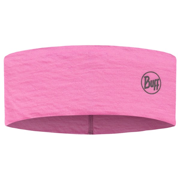 Buff Merino Lightweight Headband Stirnband (Gr One Size |rosa)