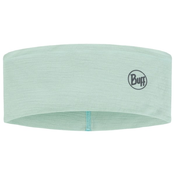 Stirnband Buff Merino Lightweight Headband (Gr One Size |grau/grün)
