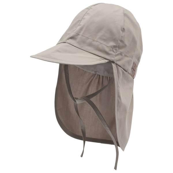 Mikk-Line Summercap Long Neck Solid Cap Kids (Gr 51 cm - 2-4 Years |grau)